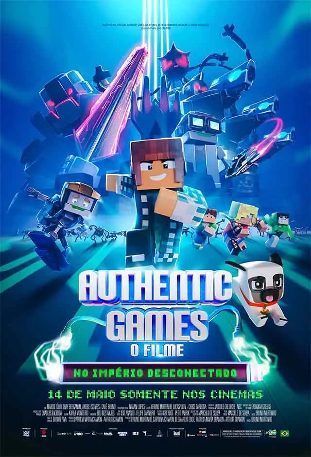 Pôster do filme Authentic Games No Império Desconectado