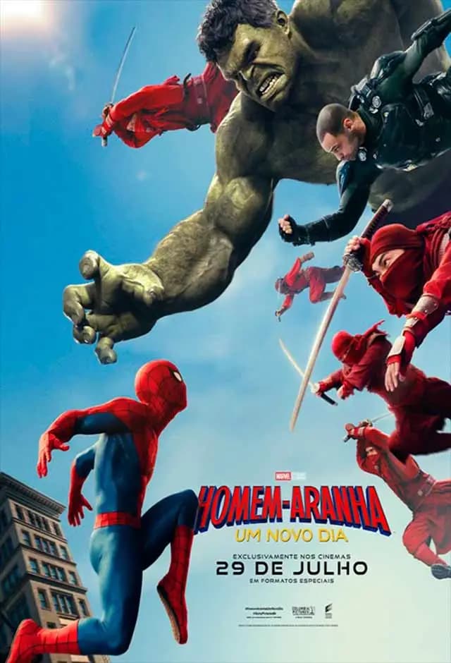 Pôster do filme Homem-Aranha: Um Novo Dia
